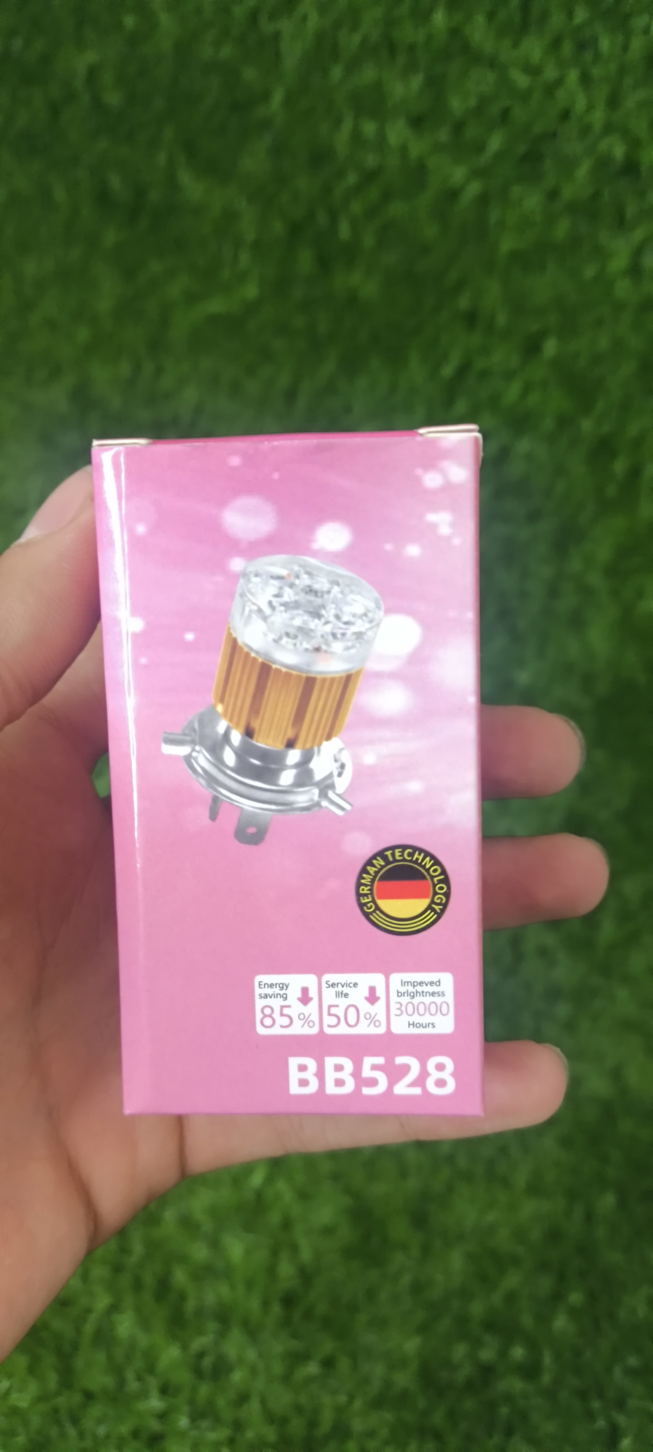 لامپ بهپری طرح چراغ قوه ایی 4led